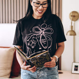 Bookish Keychain Heavy Weight Boxy Tee