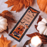 Bookish Trick or Treat Bookmark