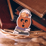 Bookish Trick or Treat Sticker
