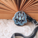 Fantastical Crests Inspired Literary Leadlight Bookmarks