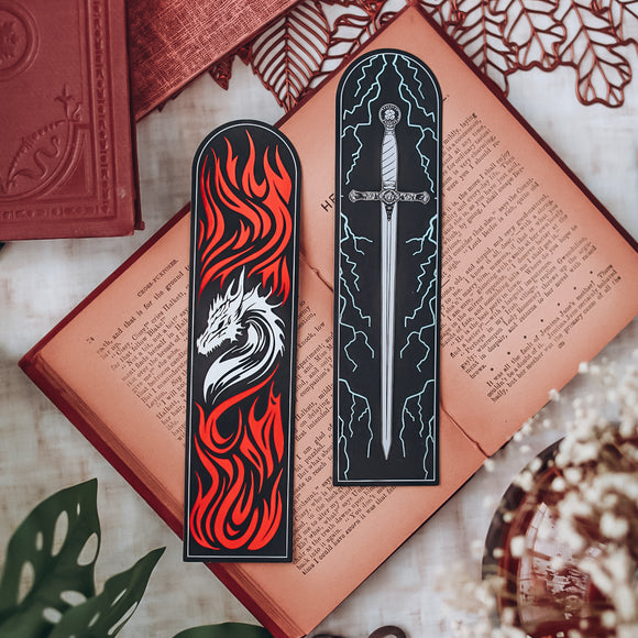 The Throne of Broken Gods Inspired Foiled Bookmark Set