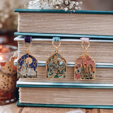 Fictional Castles Inspired Literary Leadlight Bookmarks