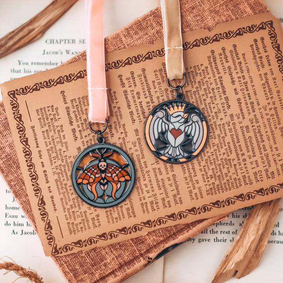 Charms of Endearment Inspired Literary Leadlight Bookmarks