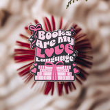 Books = Love Language Sticker