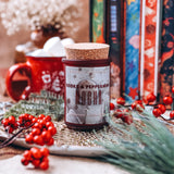 Books & Peppermint Mocha Candle