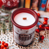 Books & Peppermint Mocha Candle
