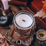 Books & Pumpkin Coffee Candle