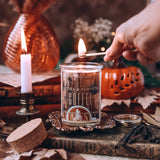 Books & Pumpkin Coffee Candle