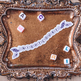 A Court of Thorns and Roses Inspired: Night Court Friendship Bracelet Sticker