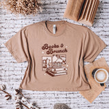 Books & Brunch Crop Tee