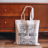 Zodiac Academy Inspired: Buttery Bagel Tote Bag