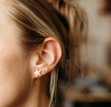 Moon & Star Earrings
