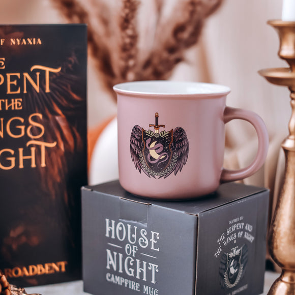 The Serpent and the Wings of Night Inspired Campfire Mug