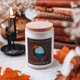 Crimson Moth Inspired Candle