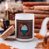 Crimson Moth Inspired Candle