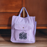 A Court of Thorns and Roses Inspired: Hard Days Corduroy Tote Bag