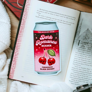 Dark Romance Reader Energy Drink Bookmark