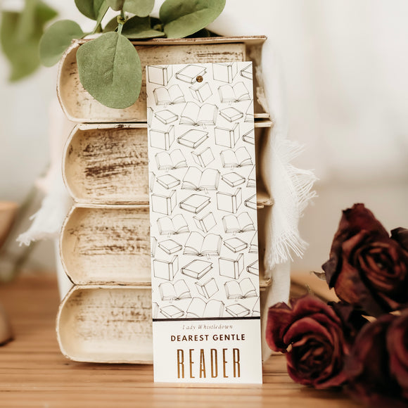 Bridgerton Inspired Foiled Bookmark