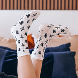 Fantasy Ruffle Trim Socks