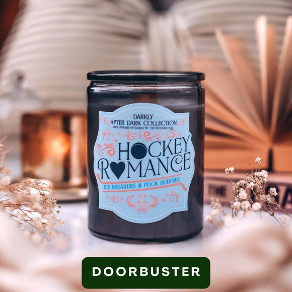 Hockey Romance Candle