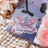 Hockey Romance Kiss Sticker