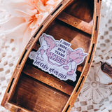 Hockey Romance Kiss Sticker