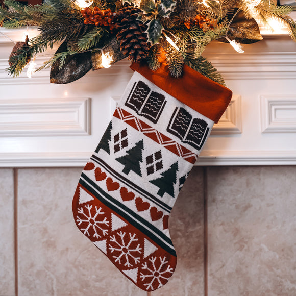 Bookish Holiday Stocking