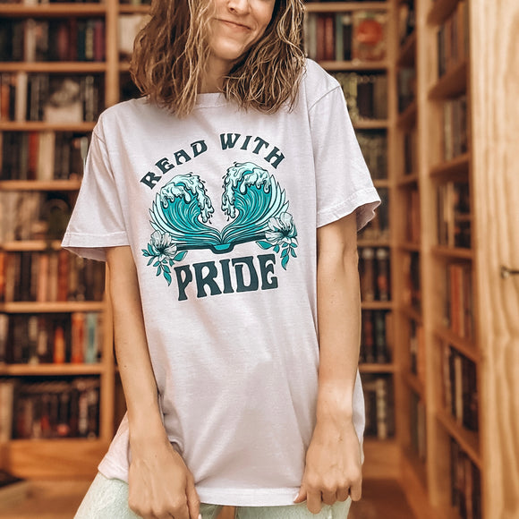Read with Pride Heavy Weight Tee