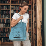 Book Dragon Tote Bag