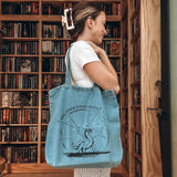 Book Dragon Tote Bag