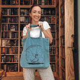 Book Dragon Tote Bag