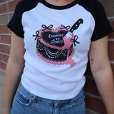 Enemies to Lovers Cake Baby Tee