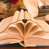 Reader Heart Necklace