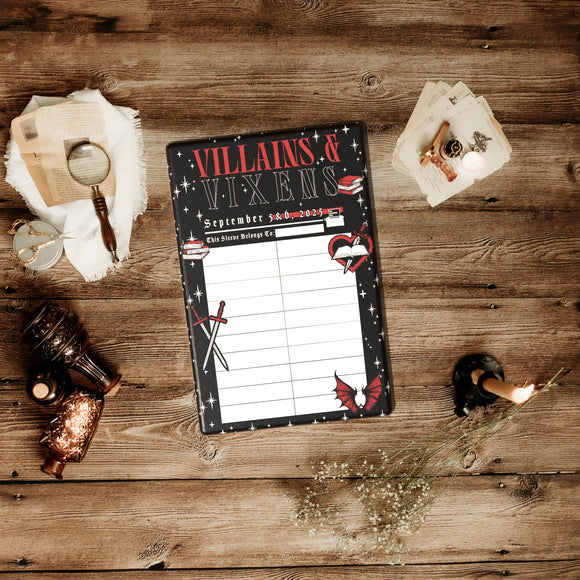 Event Signature XL Book Beau Villains & Vixens 2025