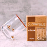 Throne of Glass Inspired: Crown Icon Glass