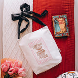 Late Night Reader Bow Tote Bag