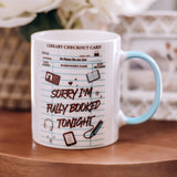 Library Card Mug