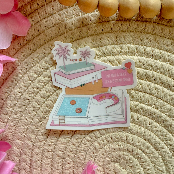 TBR Island Sticker