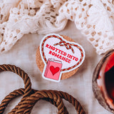 Knotty Romance Sticker