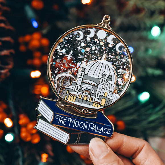 The Serpent and the Wings of Night Inspired Snow Globe Ornament