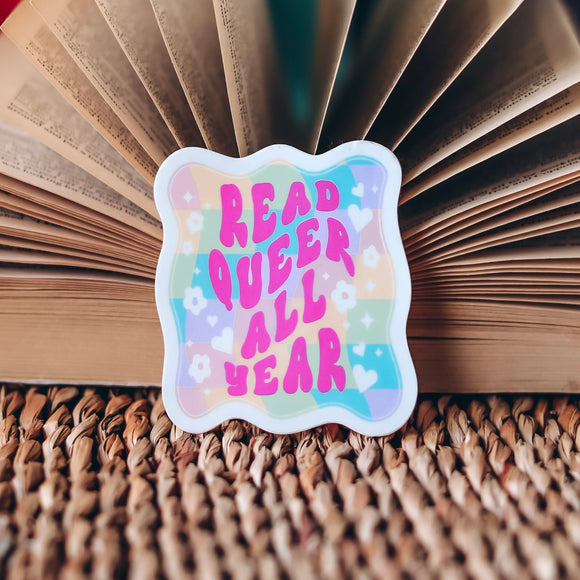 Read Queer All Year Sticker