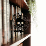 Stalking Jack the Ripper Inspired Bookshelf Silhouette