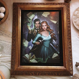 Sorcery of Thorns Inspired: Elisabeth & Nathaniel Print