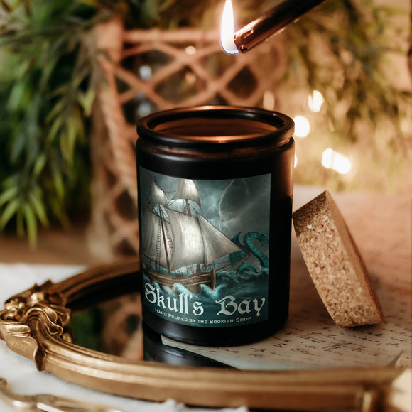 Throne of Glass Inspired: Skull's Bay Candle