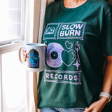 Slow Burn Records Tee