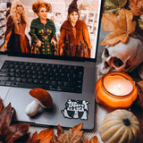 Spooky Reader Sticker