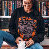 Spooky Reading Season Pullover Sweater