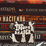 Spooky Reader Sticker