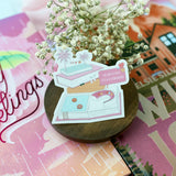 TBR Island Sticker