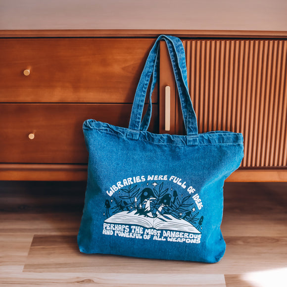 Throne of Glass Inspired: Libraries Tote Bag